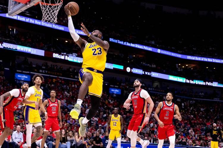 Hasil Play-in NBA: LeBron James Bawa Lakers Amankan Tiket Playoff, Warriors Tersingkir