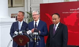 CEO Apple Tim Cook usai Bertemu Jokowi: Indonesia Pasar yang Sangat Penting