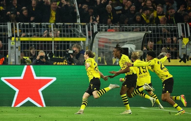 Hasil Liga Champions: Drama 6 Gol, Borussia Dortmund Singkirkan Atletico Madrid