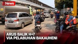 Arus Balik H+7 Lebaran, 21 Persen Pemudik Belum Kembali ke Pulau Jawa dari Pelabuhan Bakauheni Lampung