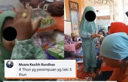 Viral Bocah 4 Tahun Dilamar Anak Usia 5 Tahun di Madura, Netizen Melongo