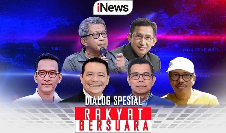 Babak Baru Demokrasi Indonesia, Saksikan Rakyat Bersuara bersama Aiman 23 April Live di iNews