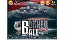 Turnamen Biliar Borneo 9 Ball International Open Tournament 2024 Siap Digelar, Ini Jadwalnya!