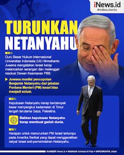 Infogarfis Pengamat: Satu-Satunya Jalan Turunkan Netanyahu, Israel Kerap Abaikan Resolusi DK PBB