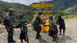 Koops TNI Habema Peduli Papua, Bantu Kebutuhan Dasar Warga 6 Distrik di Nduga