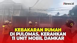 Diduga Korsleting Listrik, Rumah Terbakar di Pulomas Jakarta Timur