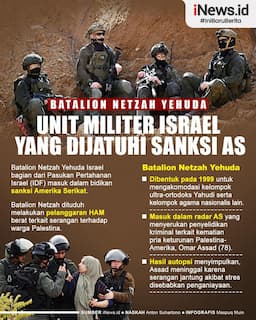 Infografis Mengenal Batalion Netzah Yehuda Israel yang Disanksi AS