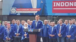 AHY Cuti sebagai Menteri ATR, Hadiri Penetapan Prabowo-Gibran di Gedung KPU