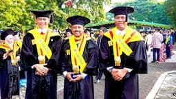3 Perwira TNI AD Raih Gelar Doktor di UGM, Lulus Cumlaude