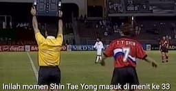 Momen Shin Tae-yong Bela Korea Selatan Bungkam Timnas Indonesia di Piala Asia 1996, Garuda Takluk 4-2