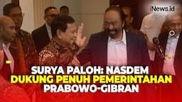 Surya Paloh Bertemu Prabowo, Tegaskan Nasdem Dukung Penuh Pemerintahan Prabowo-Gibran