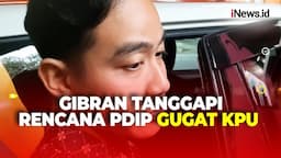 Tanggapi Rencana PDIP Gugat KPU ke PTUN, Gibran: Tunggu Arahan Pak Prabowo