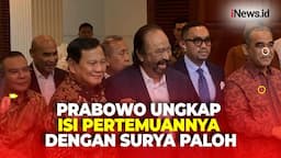 Usai Pertemuannya dengan Surya Paloh,Prabowo: Kami Sepakat Kerja Sama Demi Rakyat