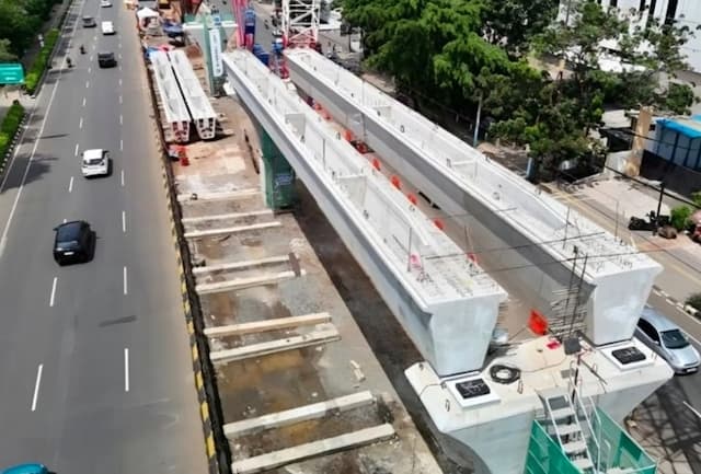 Jakpro Targetkan LRT Jakarta Fase 1B Velodrome-Manggarai Test Track September 2024