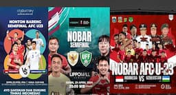 10 Tempat Nobar Timnas Indonesia vs Uzbekistan di Jakarta Malam Ini