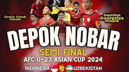 Pemkot Depok Gelar Nobar Indonesia U-23 vs Uzbekistan, Catat Lokasi dan Jadwalnya