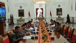 Jokowi Gelar Rapat Bahas Erupsi Gunung Ruang, Minta Selesaikan Urusan Pengungsi