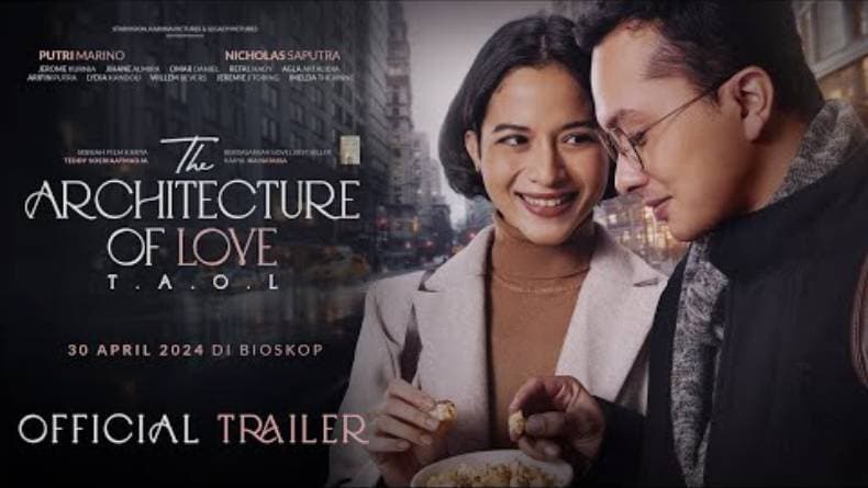 Sinopsis Film The Architecture of Love: Romansa yang Menggugah Jiwa Sinopsis Film The Architecture of Love: Romansa yang Menggugah Jiwa