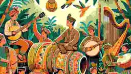 7 Lagu Daerah Sumatera Selatan Lengkap dengan Liriknya 