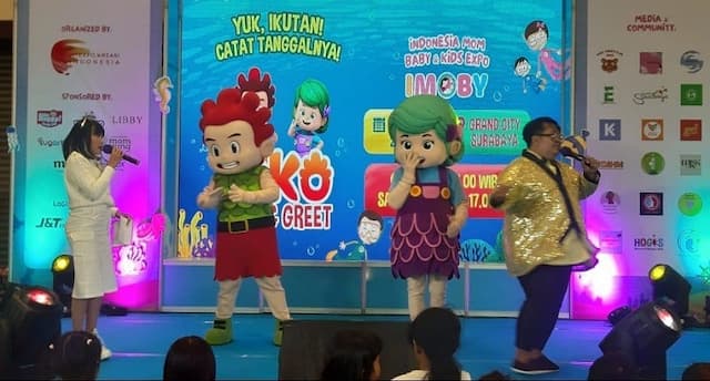 Seru! MNC Animation Perkenalkan Kiko di Imoby 2024 Kota Surabaya