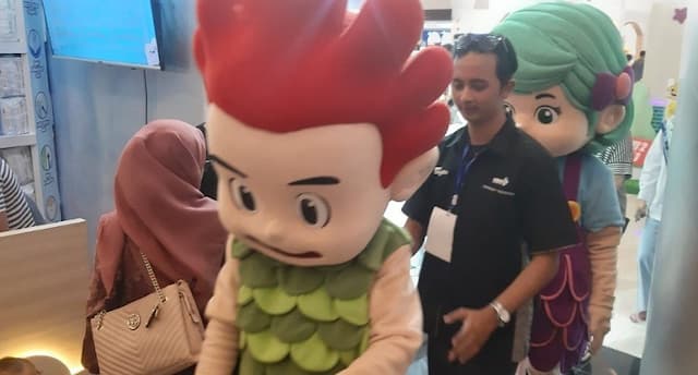 Keseruan Meet and Great Kiko di Surabaya, Anak-Anak Rela Menunggu Lama