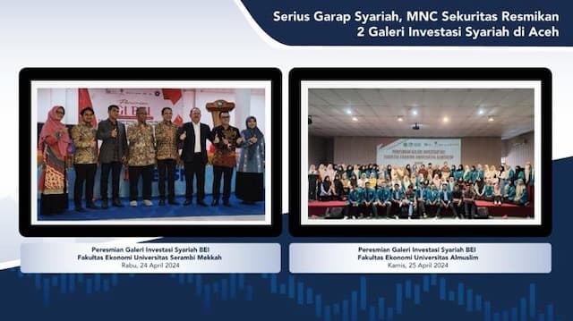 MNC Sekuritas Resmikan 2 Galeri Investasi Syariah di Aceh