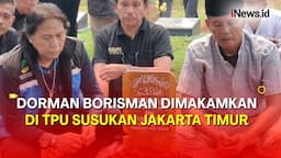 Aktor Senior Dorman Borisman Dimakamkan Bersama Kaki Amputasinya di TPU Susukan Jakarta Timur 