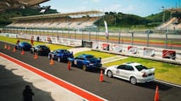 Penggemar Sportcar Jepang Kumpul Jajal Sirkuit Mandalika di JDM Funday 2024 