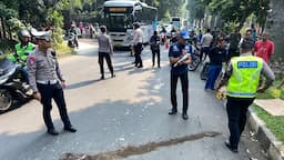 Kecelakaan di Ahmad Yani Bogor, Pemotor Ibu-ibu Tewas Diseruduk Angkot