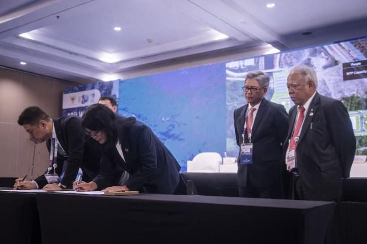 PUPR Kantongi Investasi Proyek Infrastruktur Air Senilai Rp2,4 Triliun di KTT WWF ke-10 PUPR Kantongi Investasi Proyek Infrastruktur Air Senilai Rp2,4 Triliun di KTT WWF ke-10