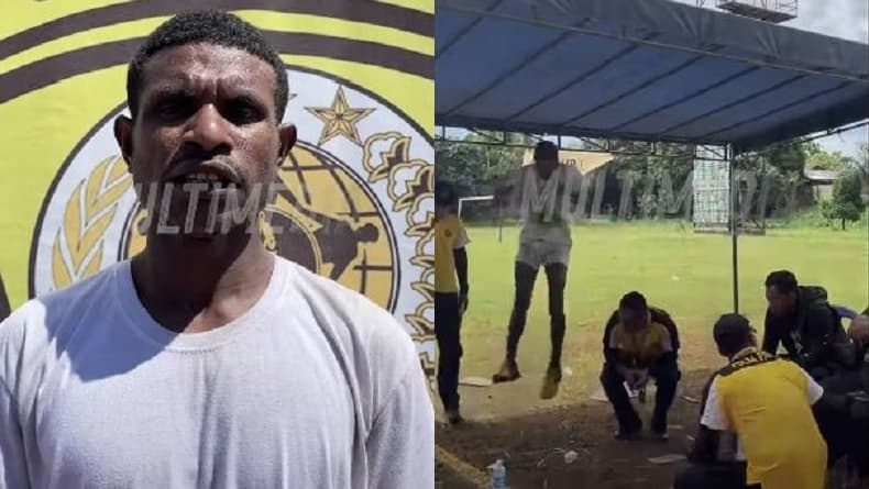 Viral Kisah Yohanes Soisera Casis Tamtama Polda Papua, Jalan Kaki 21 Km demi Ikut Tes Viral Kisah Yohanes Soisera Casis Tamtama Polda Papua, Jalan Kaki 21 Km demi Ikut Tes