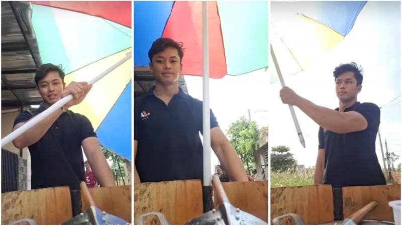 Viral Tukang Cilor Ganteng asal Karawang, Netizen Rela Jadi Pelanggan Setia Viral Tukang Cilor Ganteng asal Karawang, Netizen Rela Jadi Pelanggan Setia