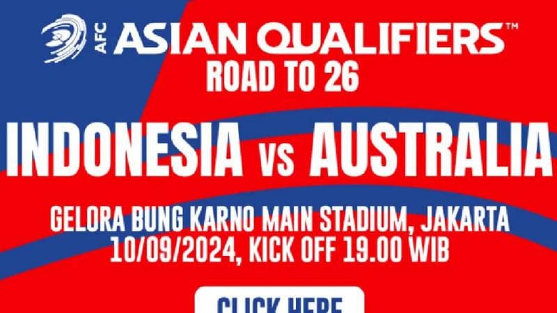 Cara Beli Tiket Timnas Indonesia vs Australia: Harga Mulai Rp250 Ribu Cara Beli Tiket Timnas Indonesia vs Australia: Harga Mulai Rp250 Ribu