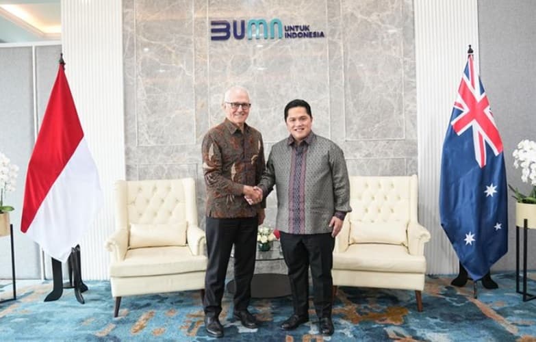 Erick Thohir Bertemu Mantan PM Australia Malcolm Turnbull, Ini yang Dibahas Erick Thohir Bertemu Mantan PM Australia Malcolm Turnbull, Ini yang Dibahas