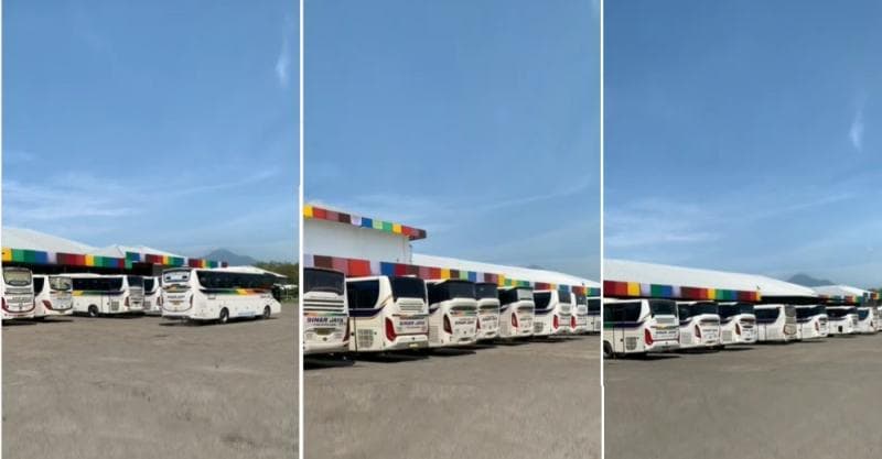 Punya Ribuan Bus, Begini saat PO Sinar Jaya Kumpul di Restoran seperti Terminal Pribadi Punya Ribuan Bus, Begini saat PO Sinar Jaya Kumpul di Restoran seperti Terminal Pribadi