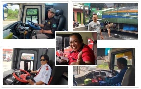 5 Sopir Bus Legendaris di Indonesia, Ada yang Terkenal Tempel 5 Cm 5 Sopir Bus Legendaris di Indonesia, Ada yang Terkenal Tempel 5 Cm