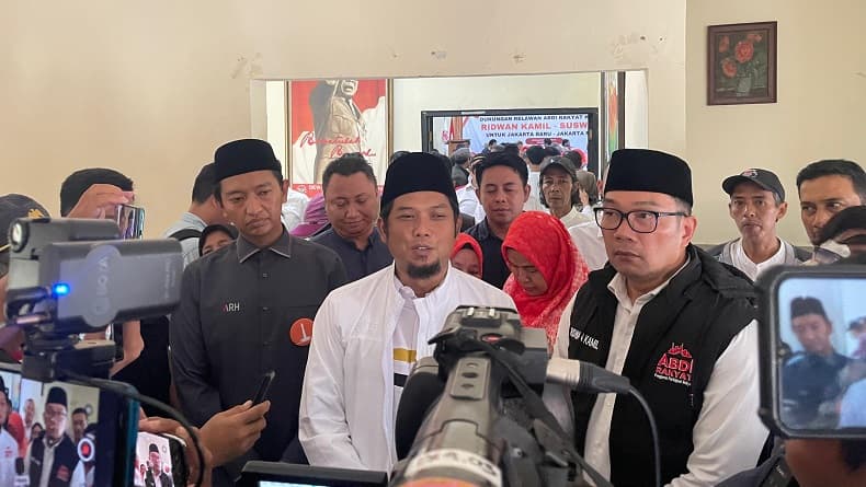 Eks Relawan Anies Baswedan Abdi Rakyat Siap Menangkan Ridwan Kamil-Suswono di Pilgub Jakarta Eks Relawan Anies Baswedan Abdi Rakyat Siap Menangkan Ridwan Kamil-Suswono di Pilgub Jakarta