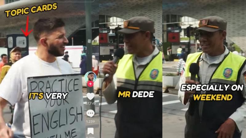 Sosok Dede Wahyudi, Anggota Satpol PP Jakarta yang Viral karena Jago Bahasa Inggris Sosok Dede Wahyudi, Anggota Satpol PP Jakarta yang Viral karena Jago Bahasa Inggris