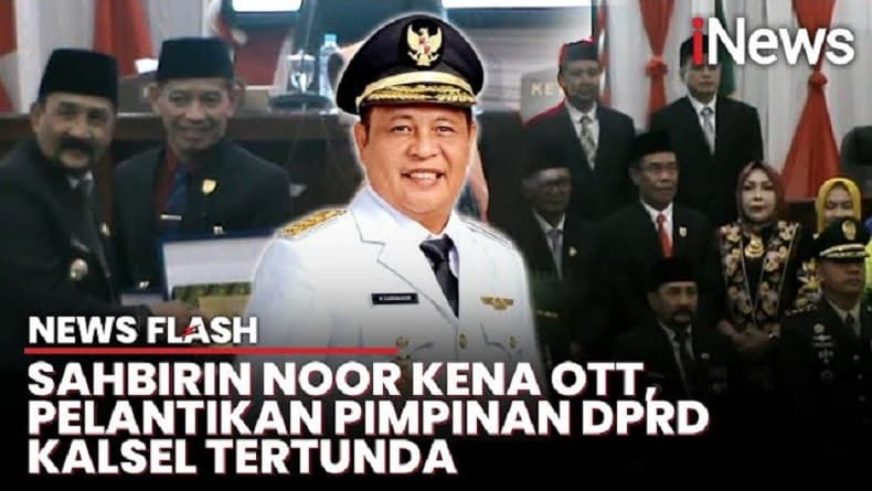 Pelantikan Pimpinan DPRD Tanah Laut Terganjal Gubernur Kalsel yang Terjerat Kasus di KPK Pelantikan Pimpinan DPRD Tanah Laut Terganjal Gubernur Kalsel yang Terjerat Kasus di KPK