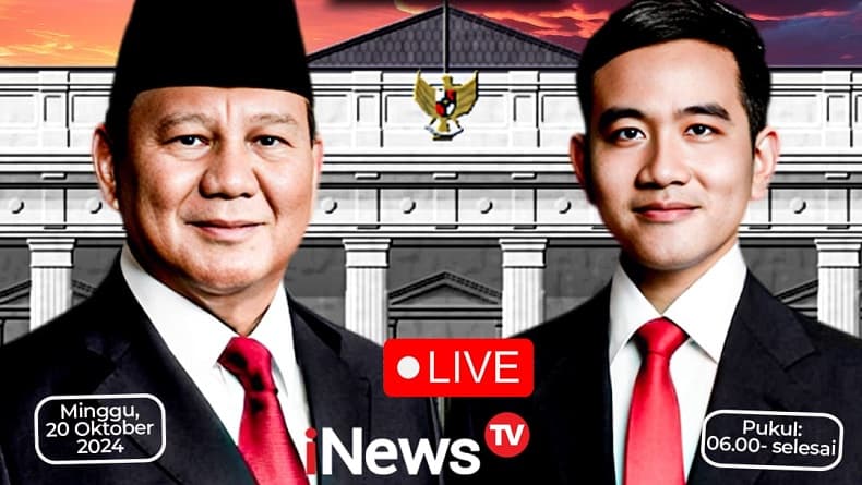 Link Live Streaming Pelantikan Prabowo-Gibran sebagai Presiden dan Wapres Link Live Streaming Pelantikan Prabowo-Gibran sebagai Presiden dan Wapres