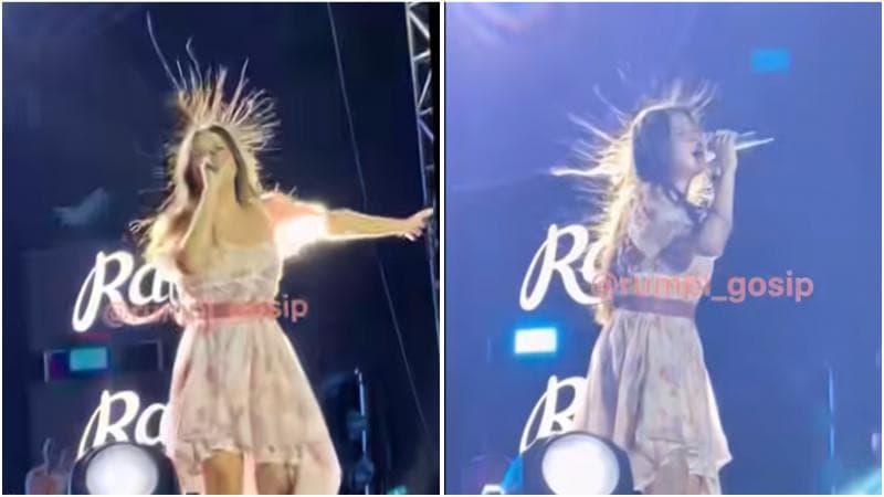 Viral Momen Rambut Raisa Kesetrum , Netizen Auto Khawatir: Bahaya Banget! Viral Momen Rambut Raisa Kesetrum , Netizen Auto Khawatir: Bahaya Banget!