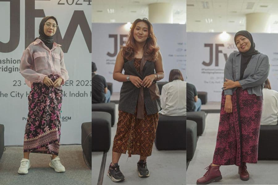Generasi Muda Pede Berkain di JFW 2024, Wastra Nusantara Makin Eksis Generasi Muda Pede Berkain di JFW 2024, Wastra Nusantara Makin Eksis