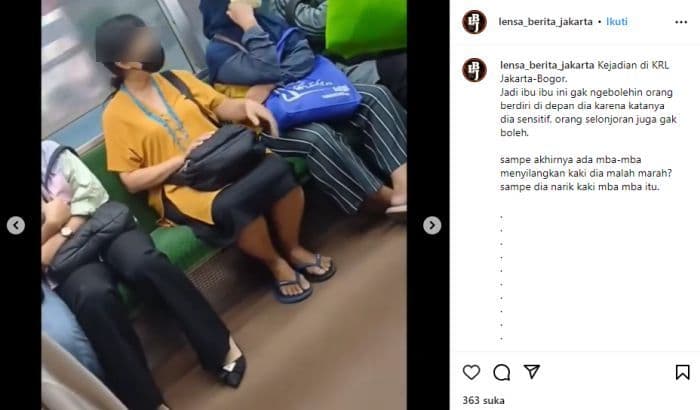 3 Fakta Emak-Emak <i>Ngoceh</i> di KRL, Gegara Bau Sepatu hingga Diturunkan di Stasiun Pasar Minggu 3 Fakta Emak-Emak <i>Ngoceh</i> di KRL, Gegara Bau Sepatu hingga Diturunkan di Stasiun Pasar Minggu