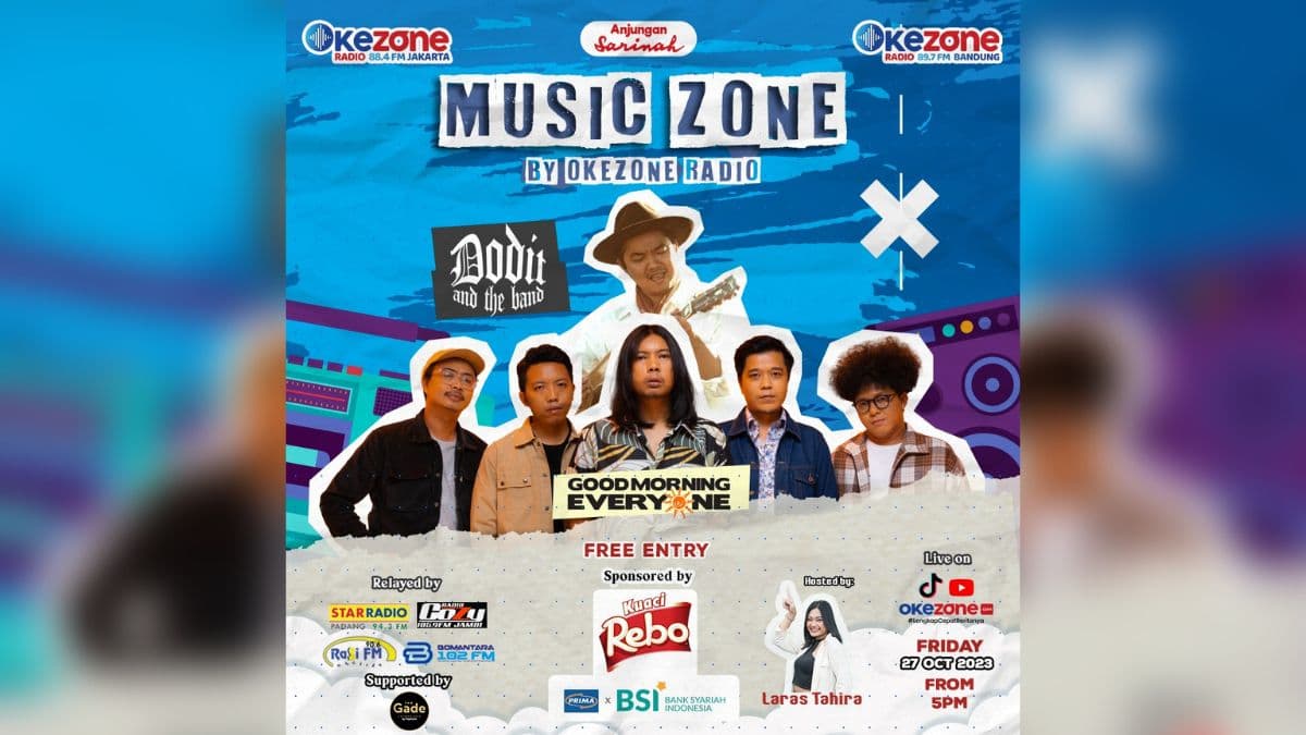 Saksikan <i>Live Streaming</i> Music Zone dari Anjungan Sarinah di Okezone.com dan YouTube Okezone Saksikan <i>Live Streaming</i> Music Zone dari Anjungan Sarinah di Okezone.com dan YouTube Okezone