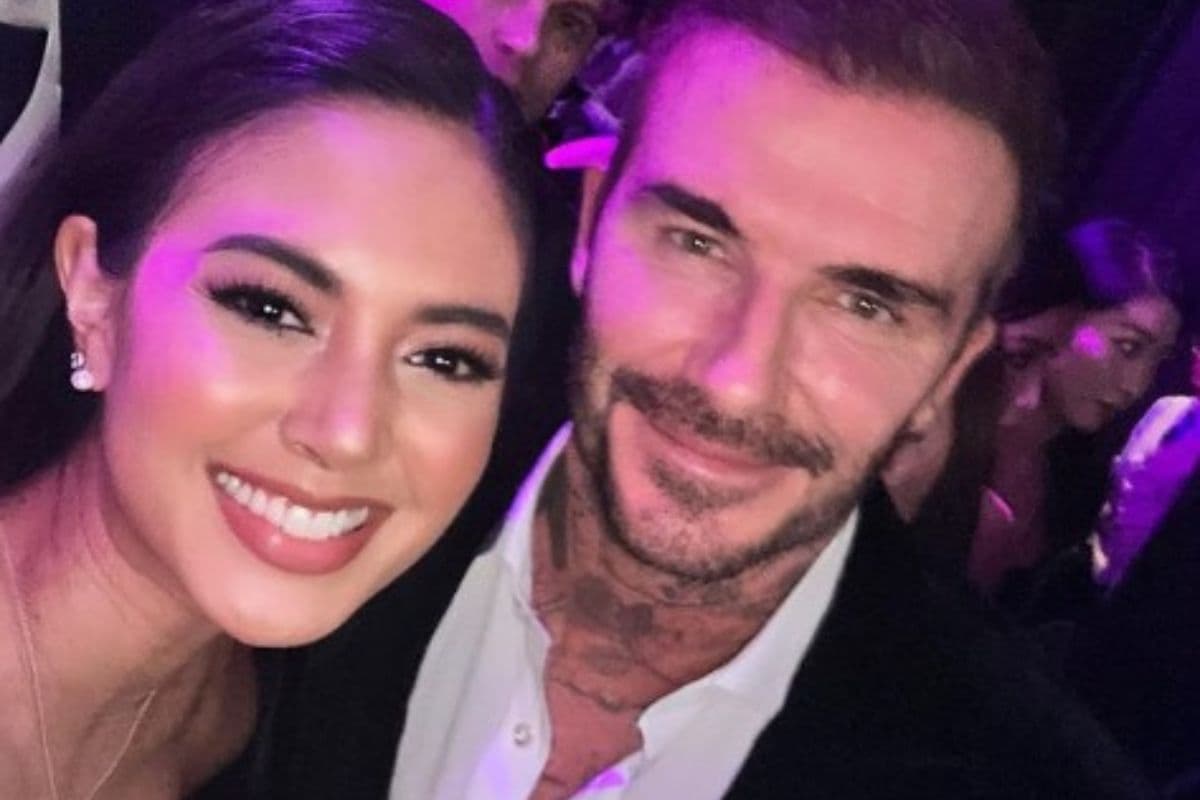 Aurelie Moeremans Pamer Foto Bareng David Beckham, Netizen Gaduh Aurelie Moeremans Pamer Foto Bareng David Beckham, Netizen Gaduh