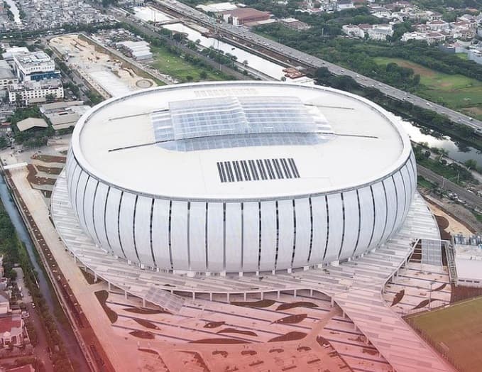 Atap Stadion JIS Dibiarkan Terbuka saat Hujan Lebat Melanda, Ini Regulasi soal Buka Tutup Atap Stadion Atap Stadion JIS Dibiarkan Terbuka saat Hujan Lebat Melanda, Ini Regulasi soal Buka Tutup Atap Stadion