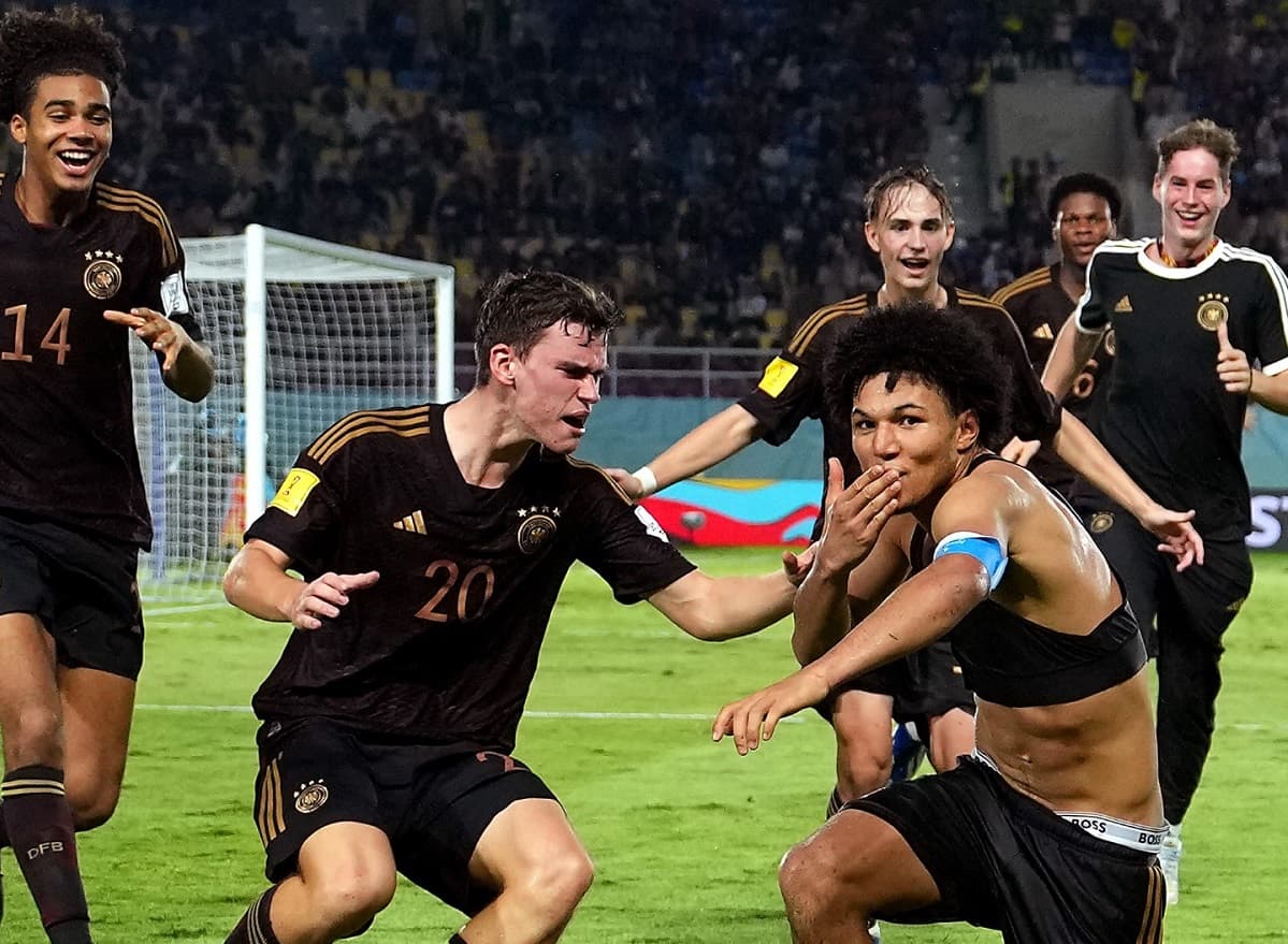 Hasil Final Piala Dunia U-17 2023: 2 Gol Tercipta, Timnas Jerman U-17 Masih Unggul 2-1 atas Timnas Prancis U-17 Hasil Final Piala Dunia U-17 2023: 2 Gol Tercipta, Timnas Jerman U-17 Masih Unggul 2-1 atas Timnas Prancis U-17