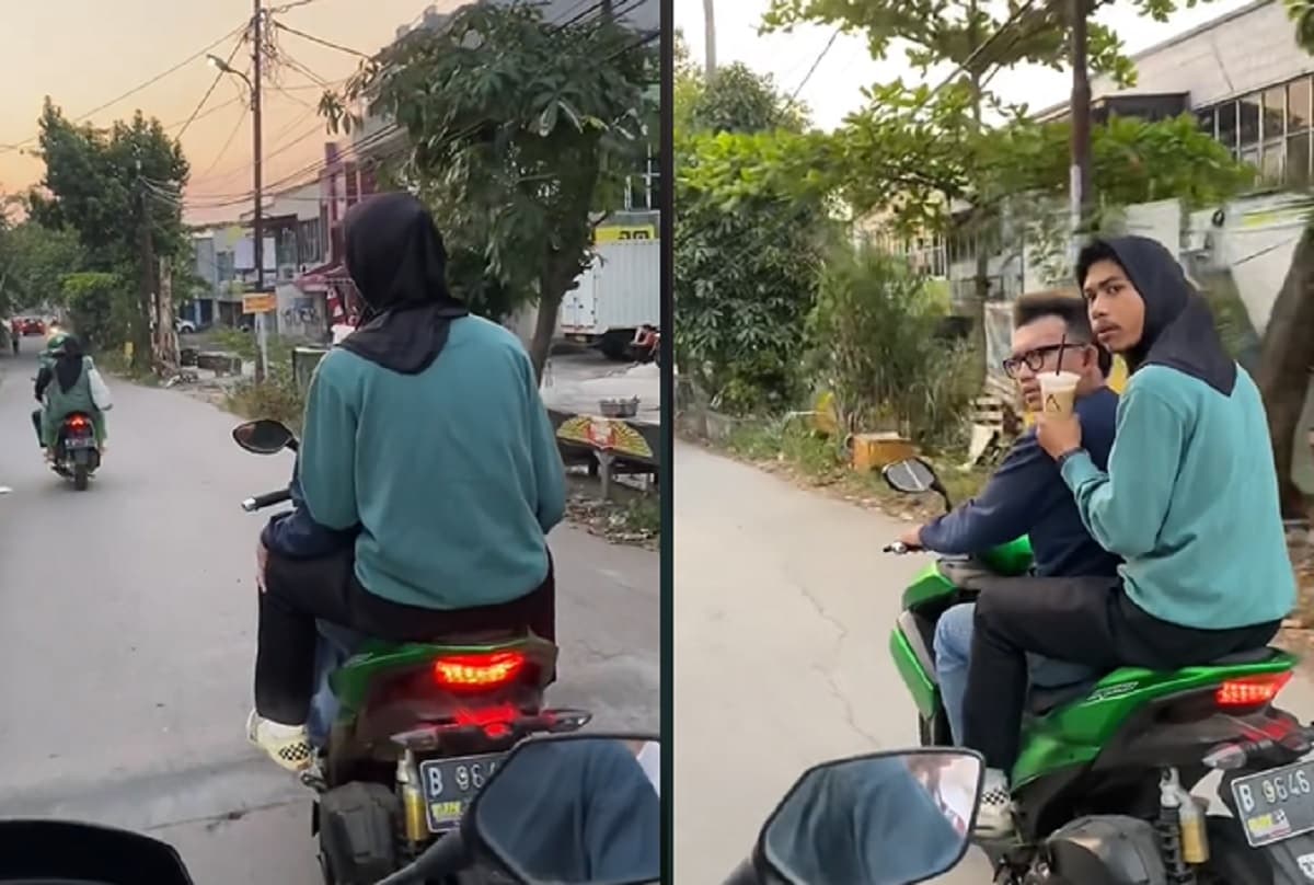 Viral Pasangan Elus-Elus Dengkul di Motor, Endingnya Ternyata Plot Twist Viral Pasangan Elus-Elus Dengkul di Motor, Endingnya Ternyata Plot Twist