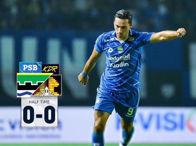 Hasil Babak Pertama Persib Bandung vs Persik Kediri: Skor Masih Sama Kuat 0-0 Hasil Babak Pertama Persib Bandung vs Persik Kediri: Skor Masih Sama Kuat 0-0