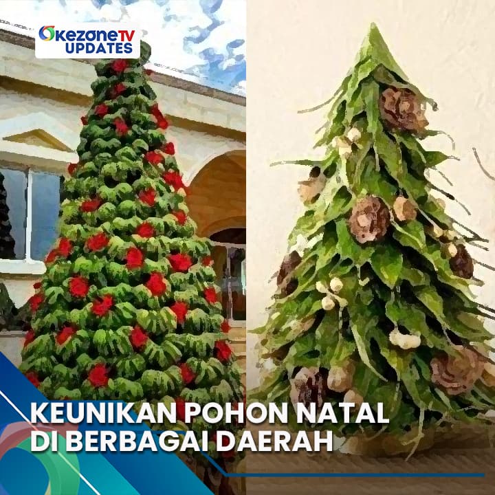 Keunikan Pohon Natal di Berbagai Daerah, Informasi Selengkapnya di Okezone Updates! Keunikan Pohon Natal di Berbagai Daerah, Informasi Selengkapnya di Okezone Updates!